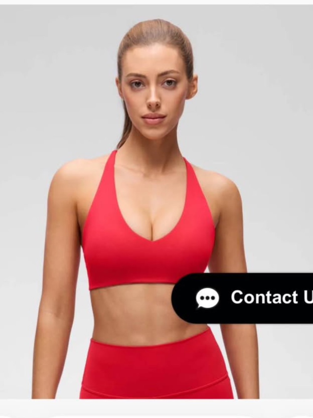 CRZZ yoga Butterluxe V-neck twist cross back sports bra